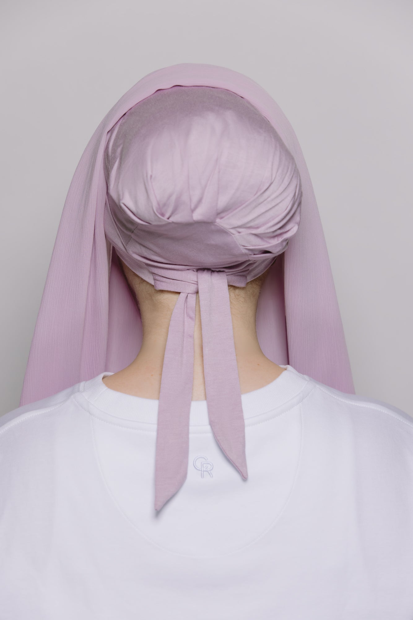 Wisteria — Instant Crinkle Chiffon Hijab with Built-in Magnets