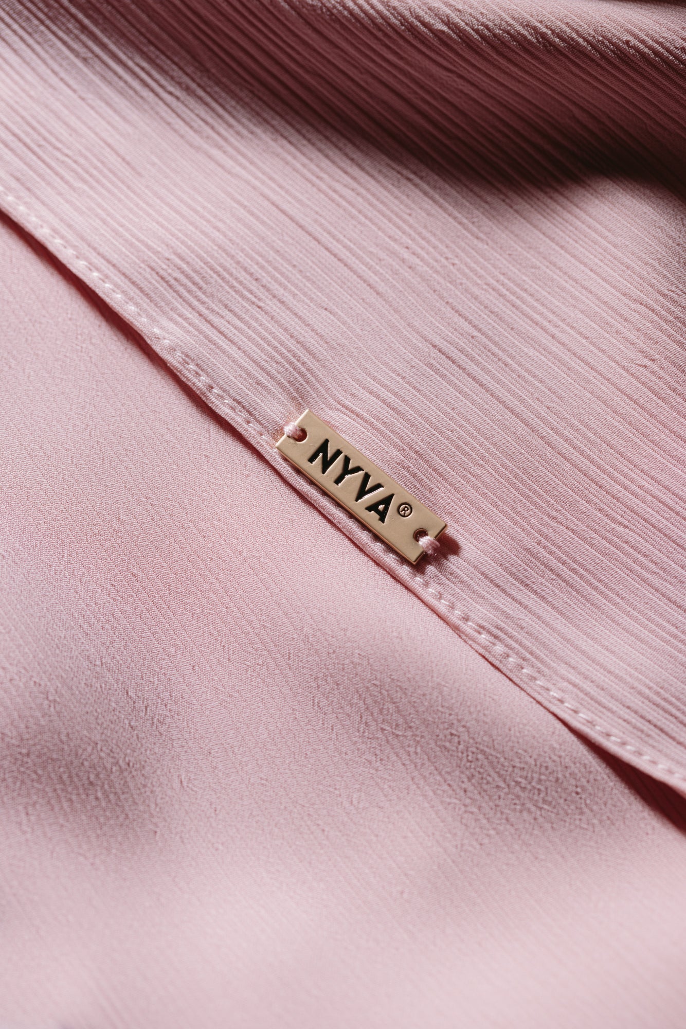 Rosewood — Instant Crinkle Chiffon Hijab with Built-in Magnets