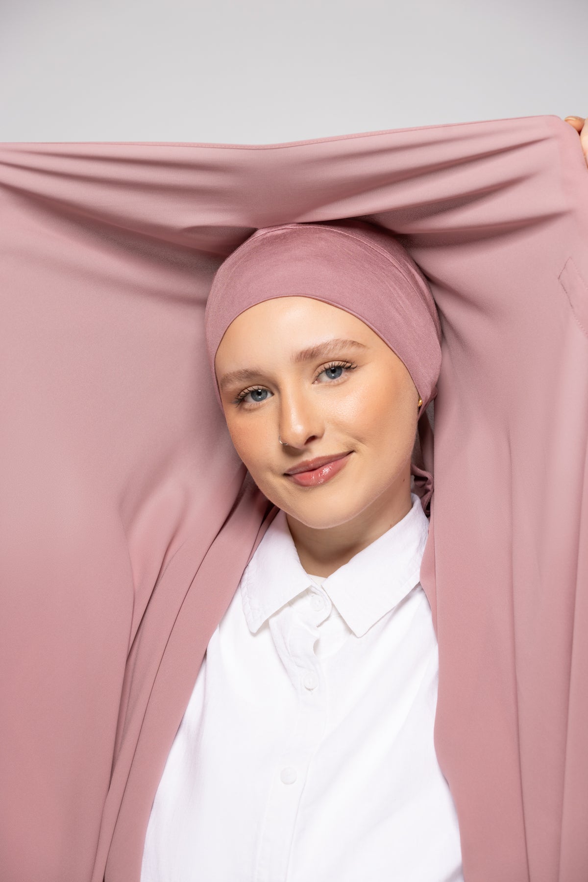 Lokum — Instant Lace Chiffon Hijab with Built-in Magnets