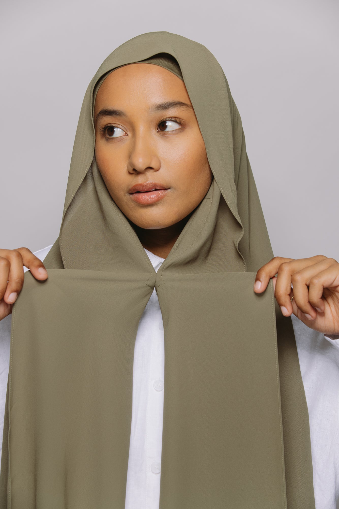 Thyme — Instant Chiffon Hijab with Built-in Magnets