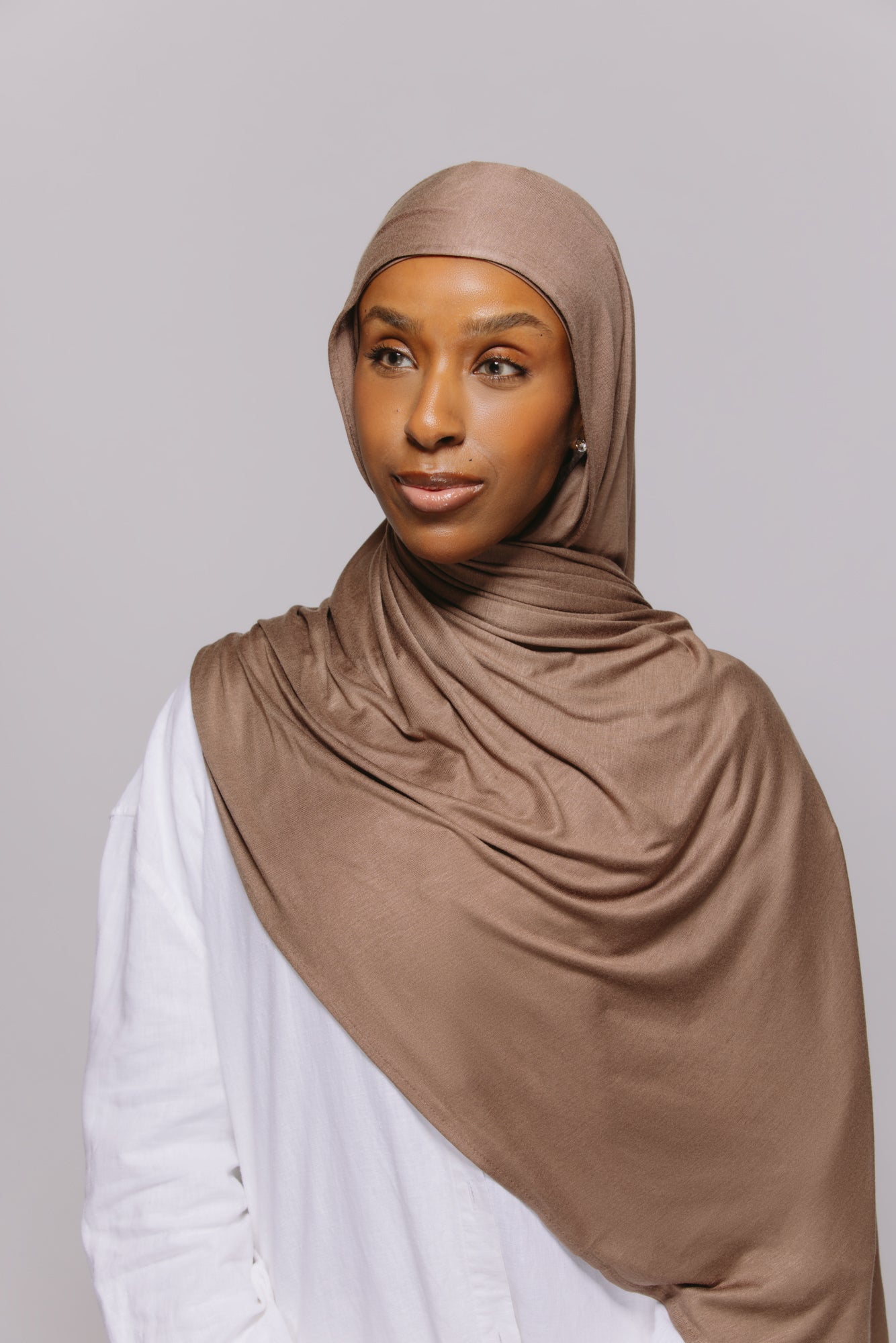 Mocha — Instant Jersey Hijab