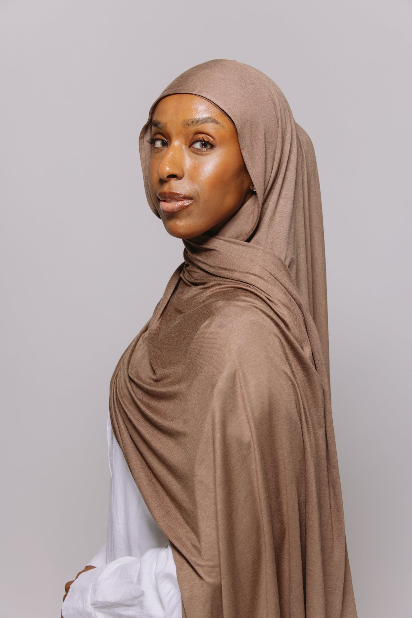 Mocha — Instant Jersey Hijab