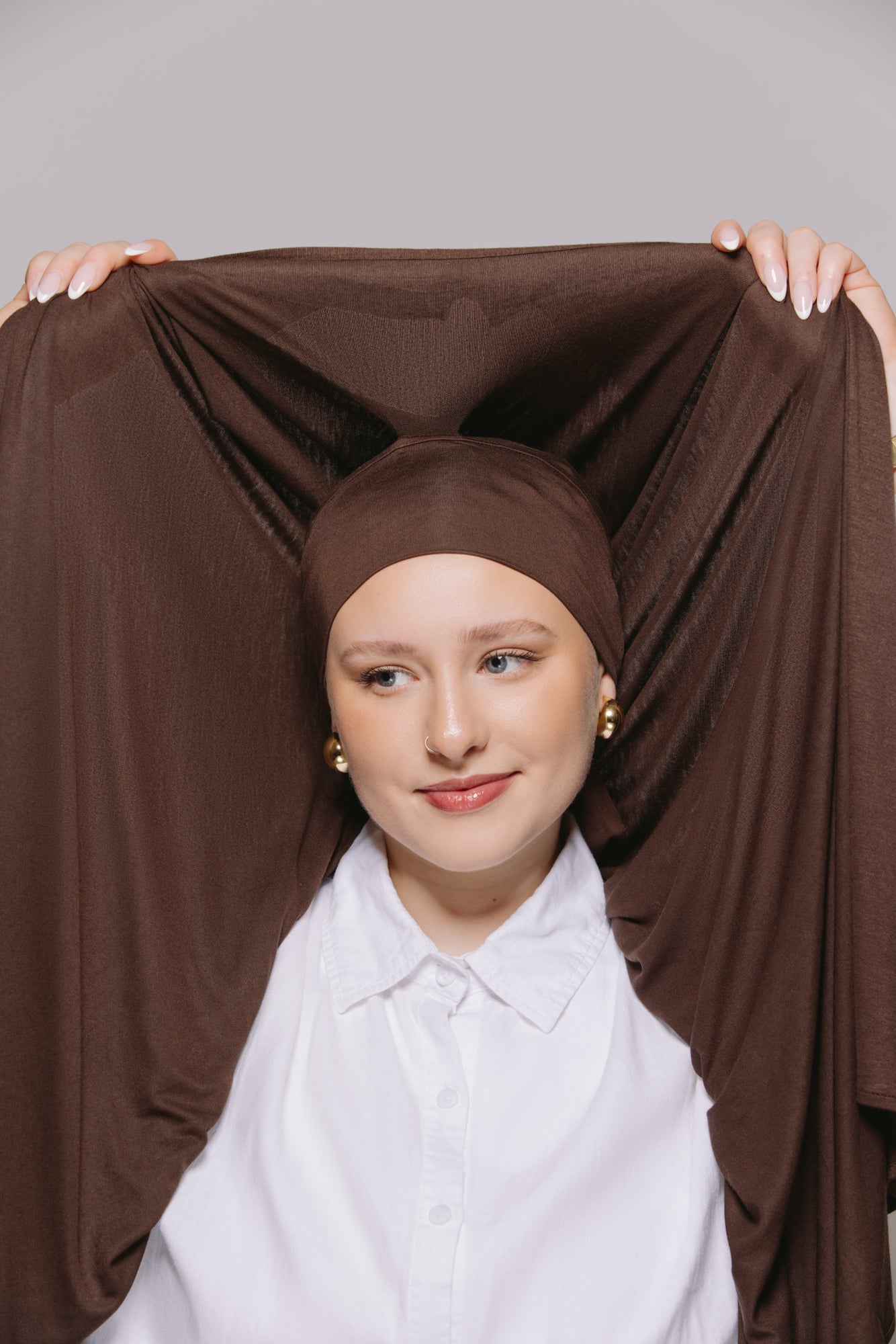 Truffle — Instant Jersey Hijab