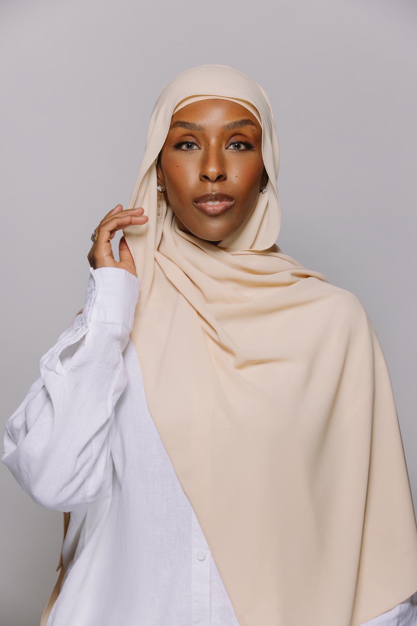 Liyana — Instant Chiffon Hijab with Built-in Magnets