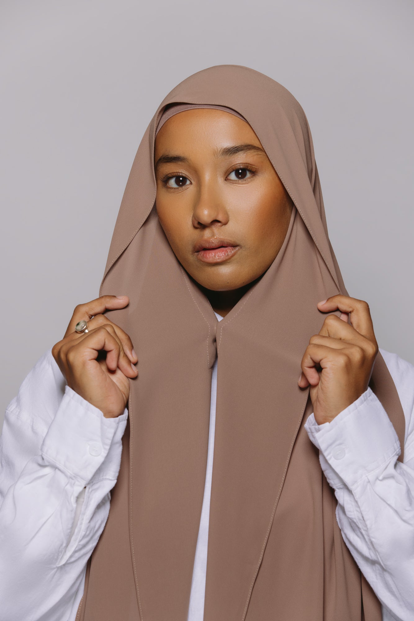 Lina — Instant Chiffon Hijab with Built-in Magnets