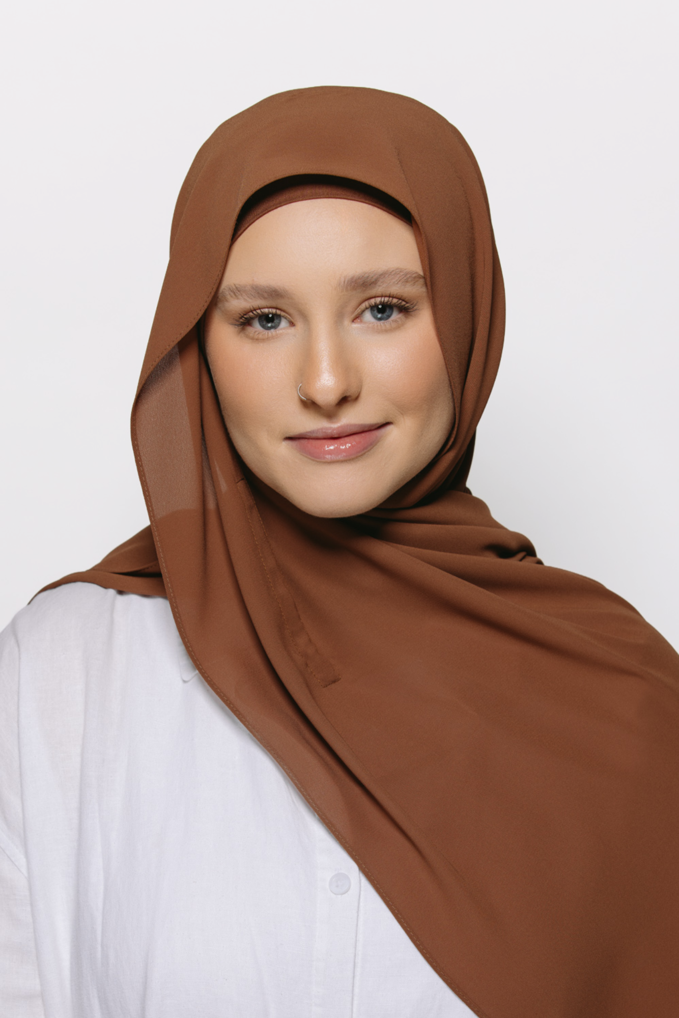Sable — Instant Chiffon Hijab with Built-in Magnets