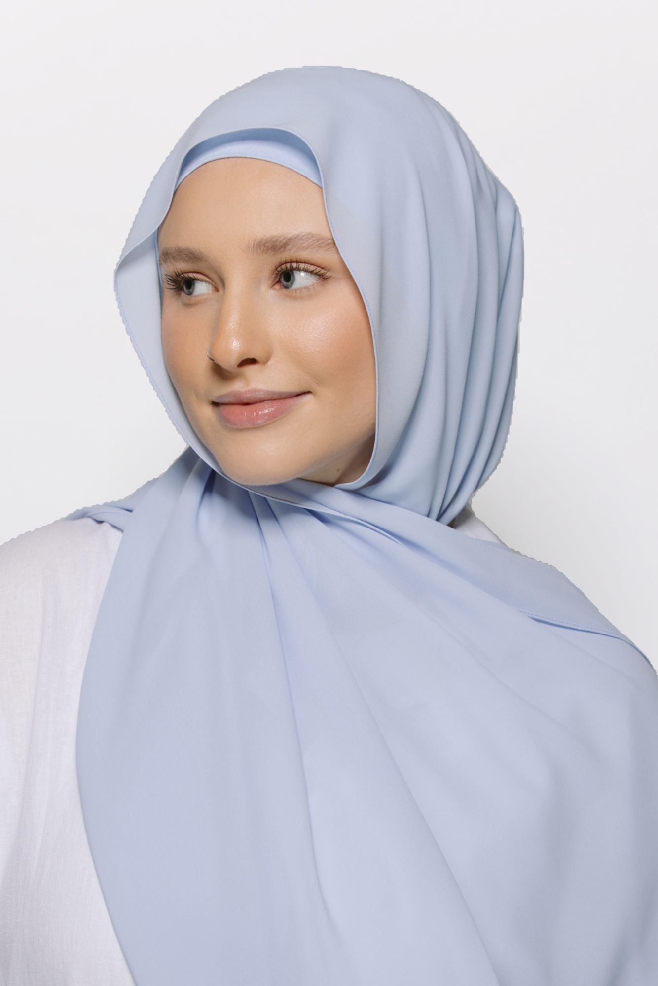 Samaa — Instant Chiffon Hijab with Built-in Magnets