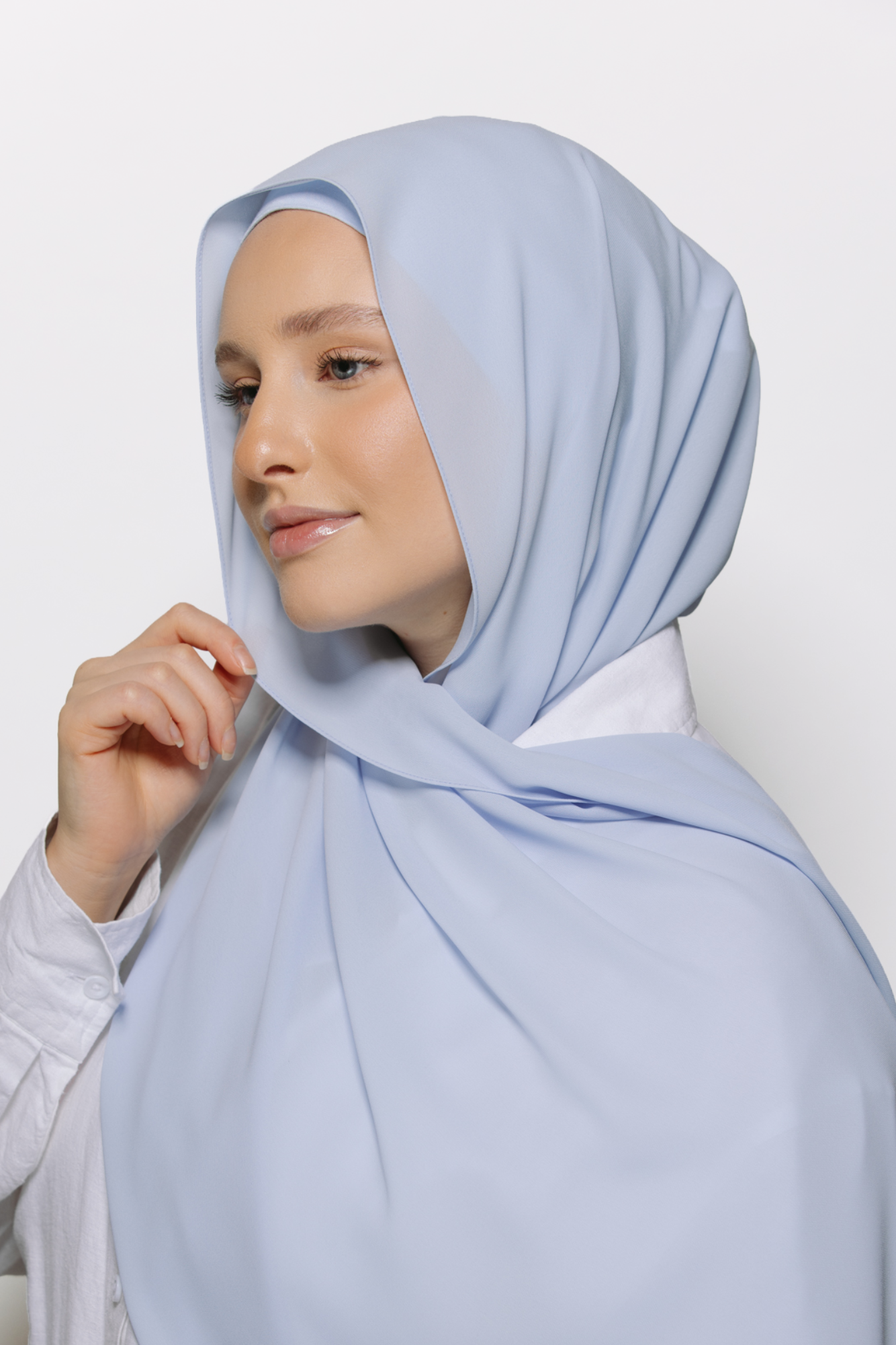 Samaa — Instant Chiffon Hijab with Built-in Magnets