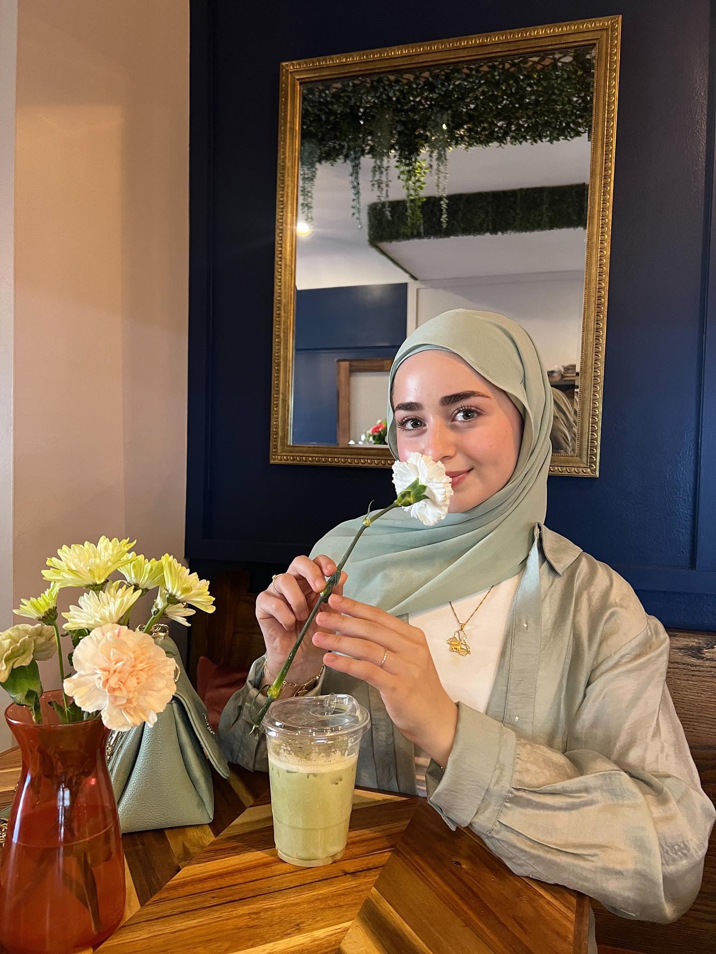 Pistachio — Instant Chiffon Hijab with Built-in Magnets