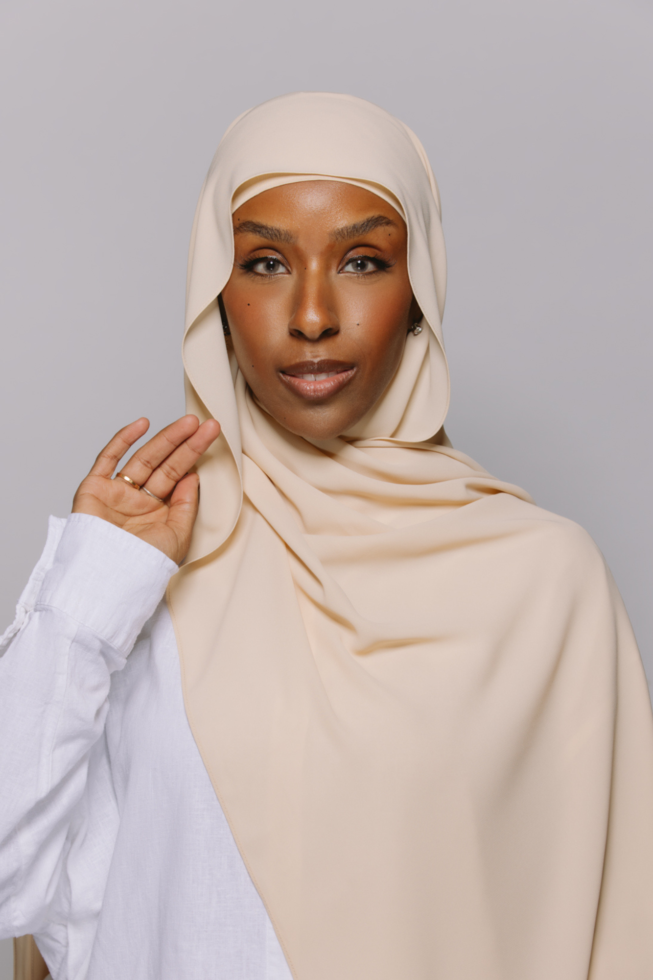 Liyana — Instant Chiffon Hijab with Built-in Magnets