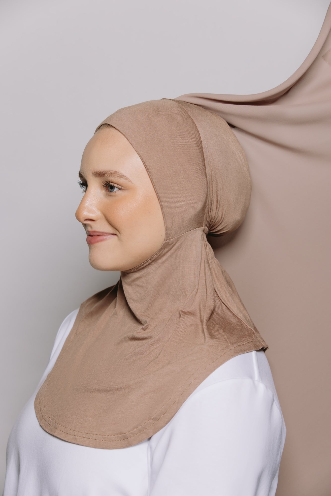 Praline — Instant Ninja Chiffon Hijab