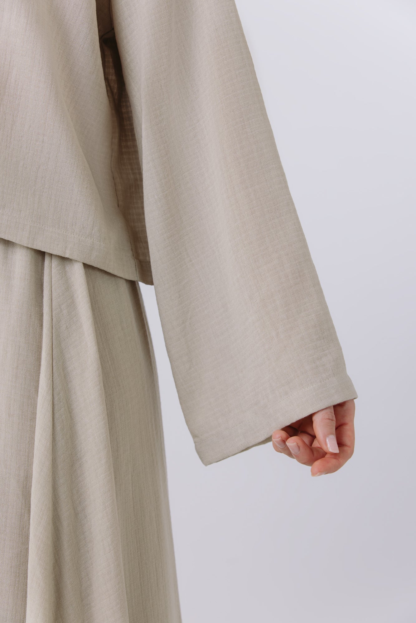 Thera — Skirt Set (Sand)