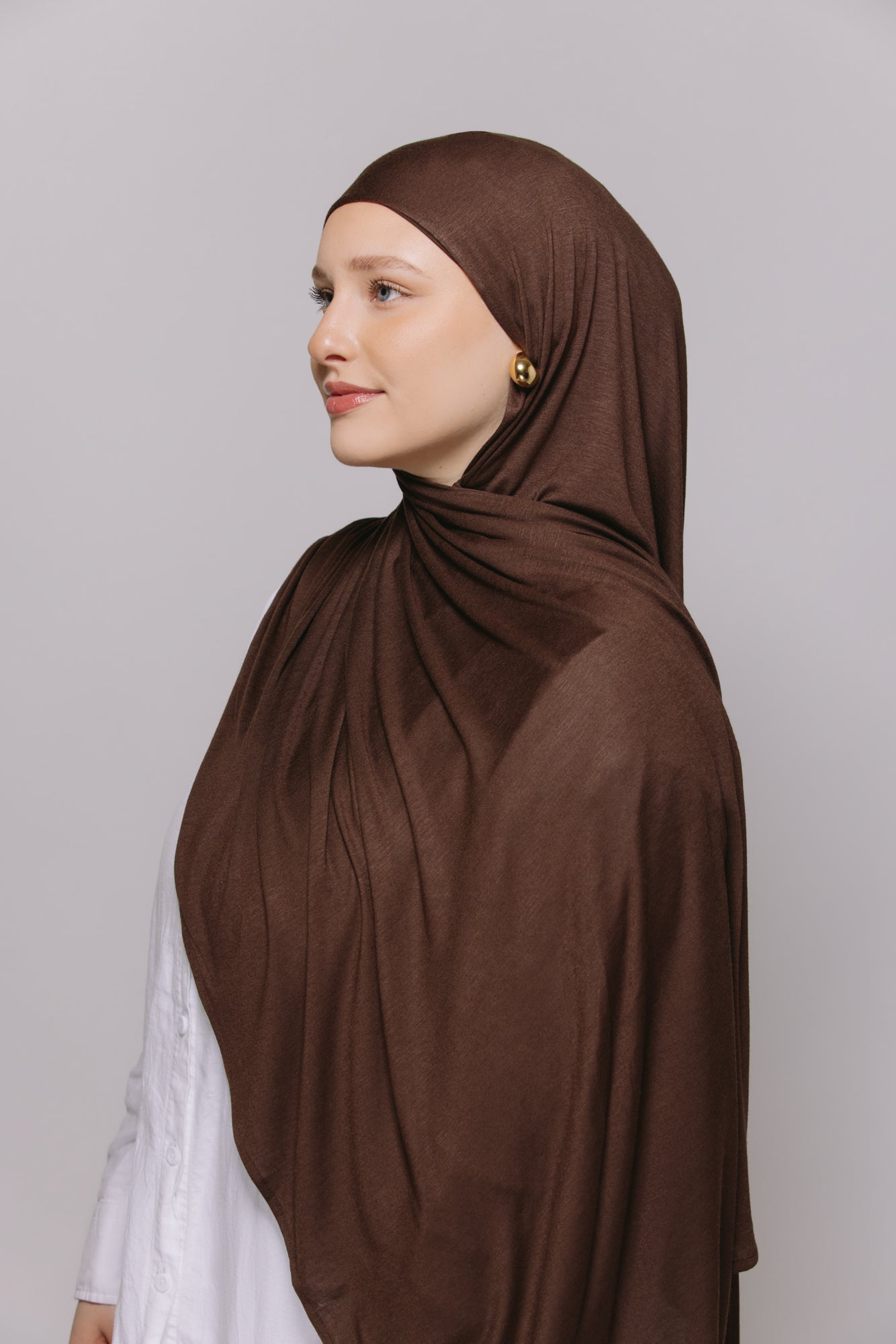 Truffle — Instant Jersey Hijab