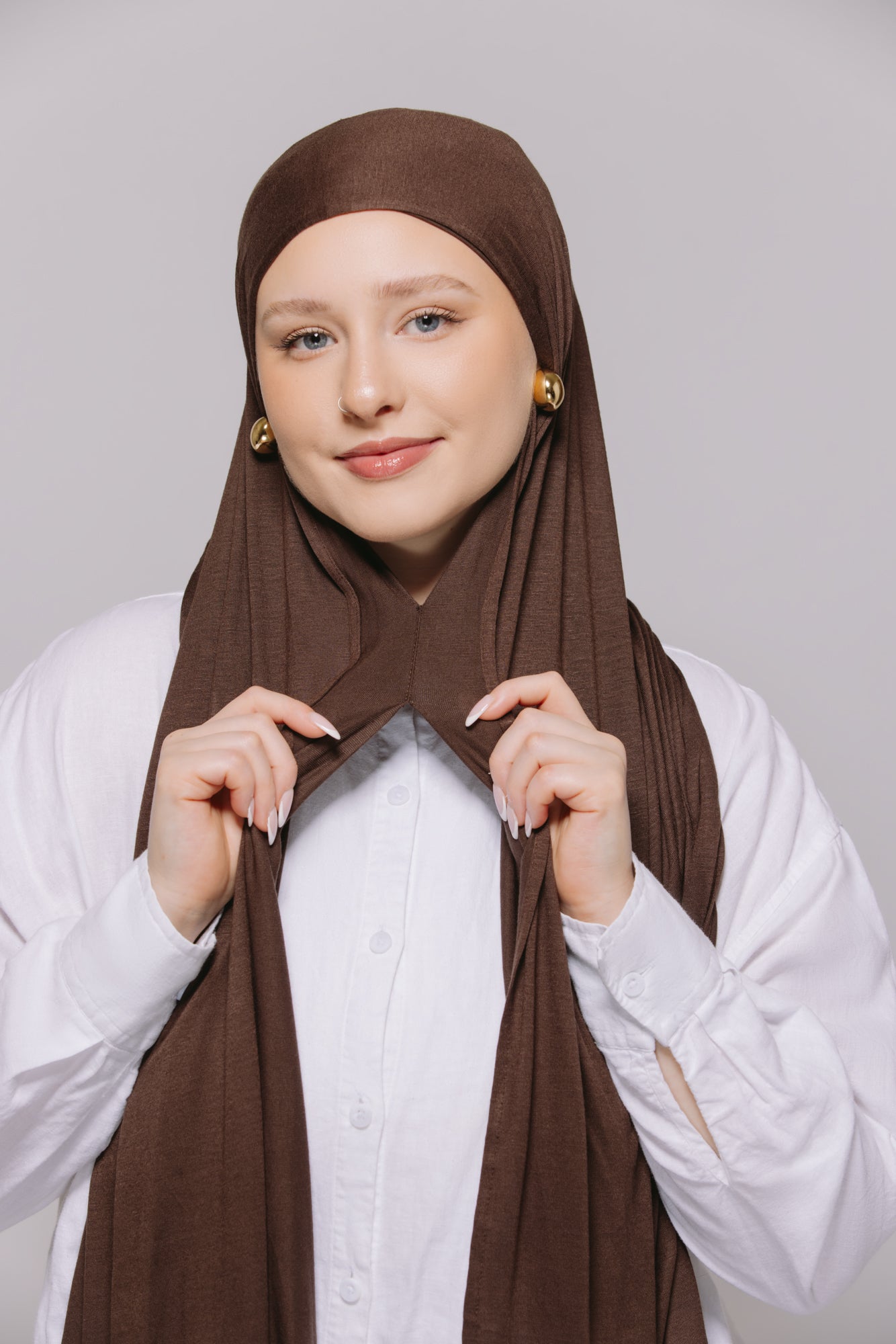 Truffle — Instant Jersey Hijab