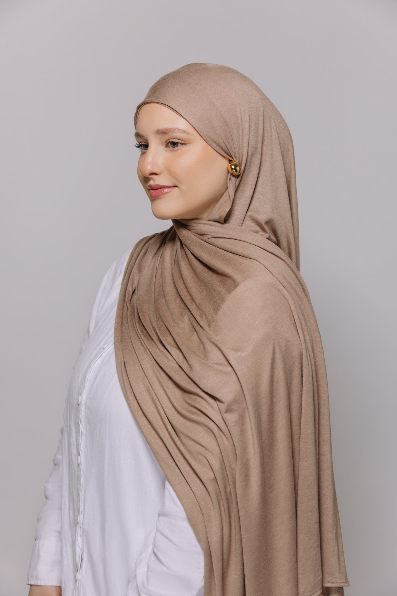 Clay — Instant Jersey Hijab