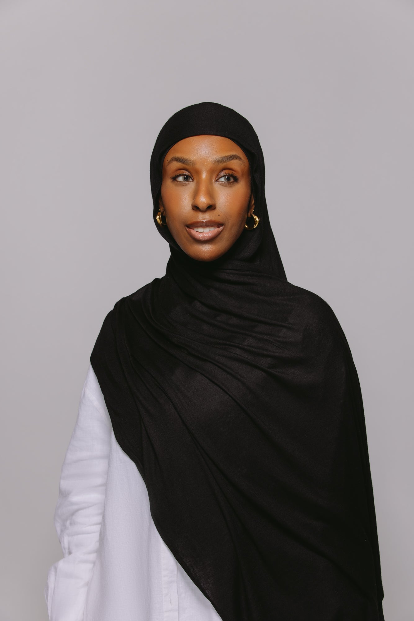 Noir — Instant Jersey Hijab