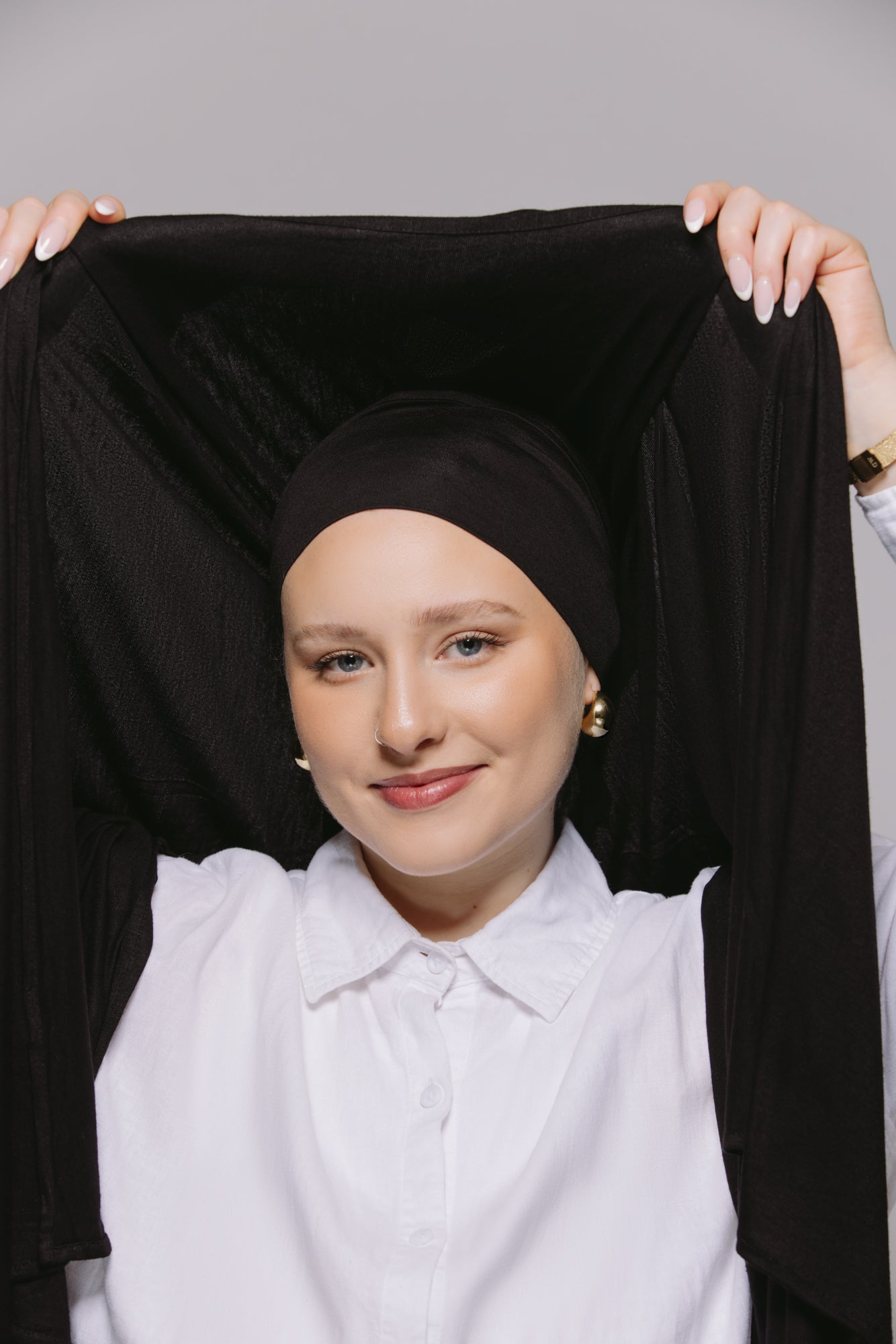 Noir — Instant Jersey Hijab