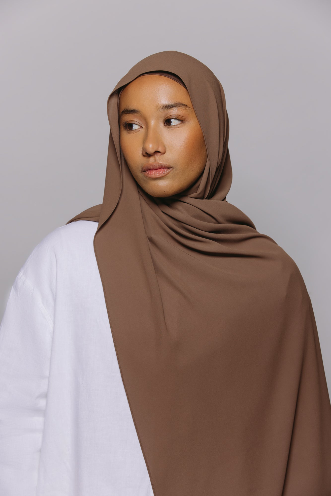 Mira — Instant Chiffon Hijab with Built-in Magnets
