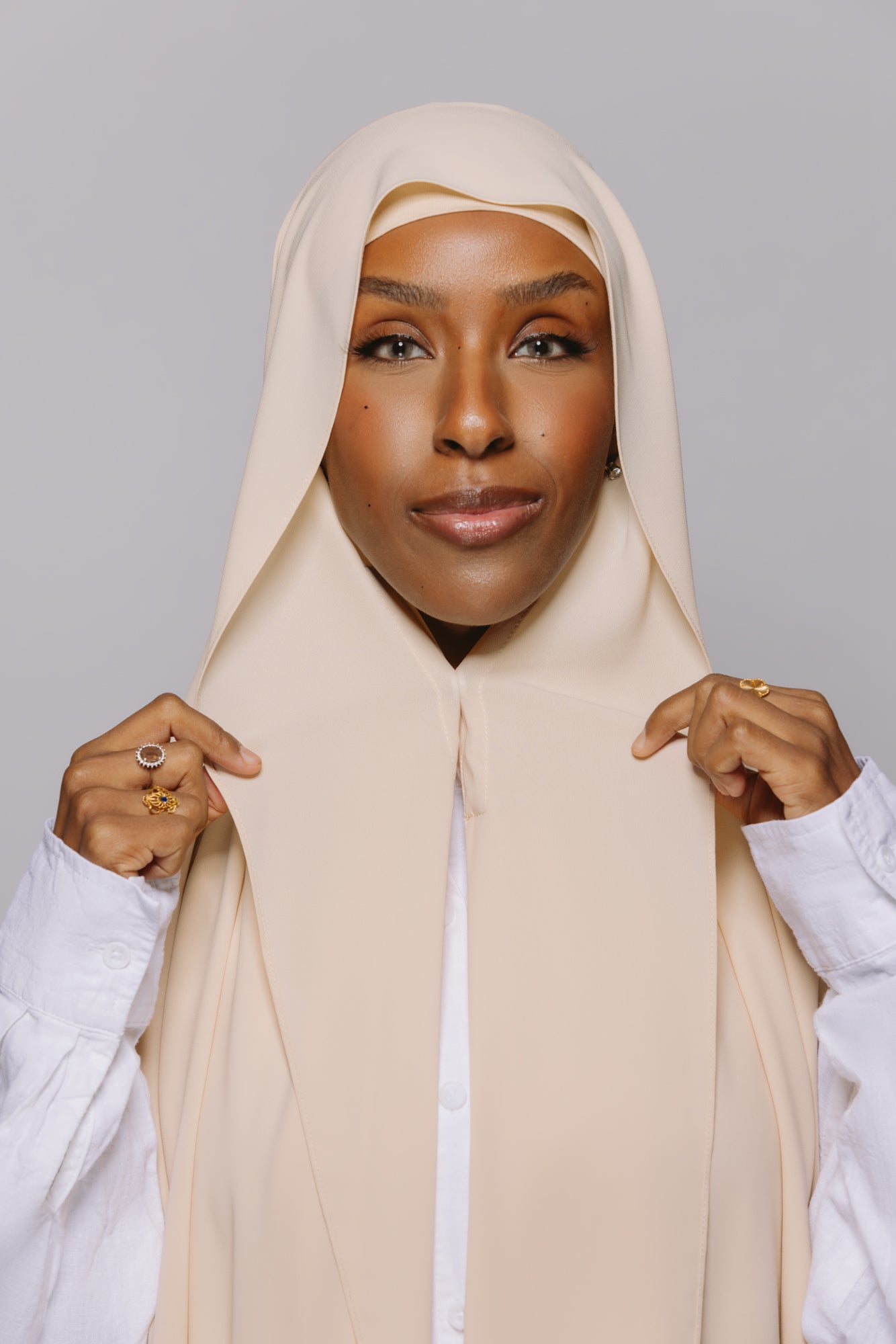 Liyana — Instant Chiffon Hijab with Built-in Magnets