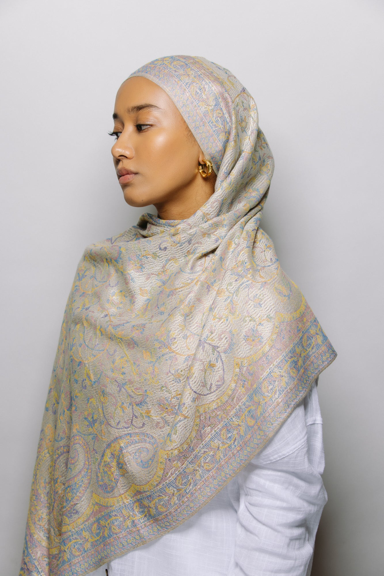 Emaan — Instant Pashmina Hijab with Matching Magnets