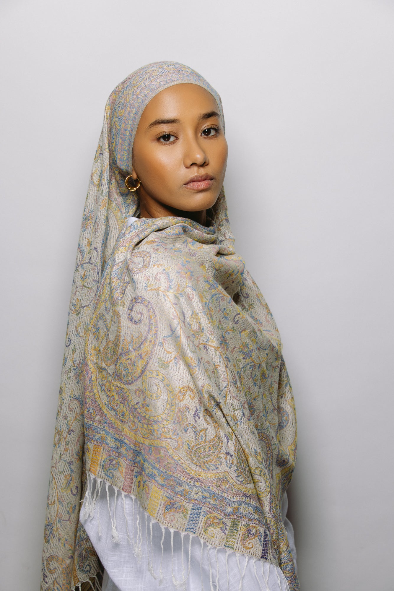 Emaan — Instant Pashmina Hijab with Matching Magnets