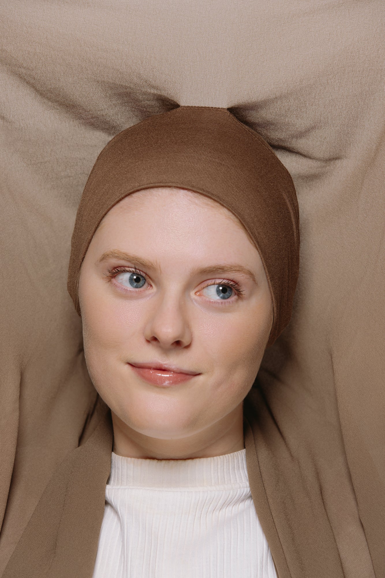 Nutmeg — Instant Chiffon Hijab with Built-in Magnets