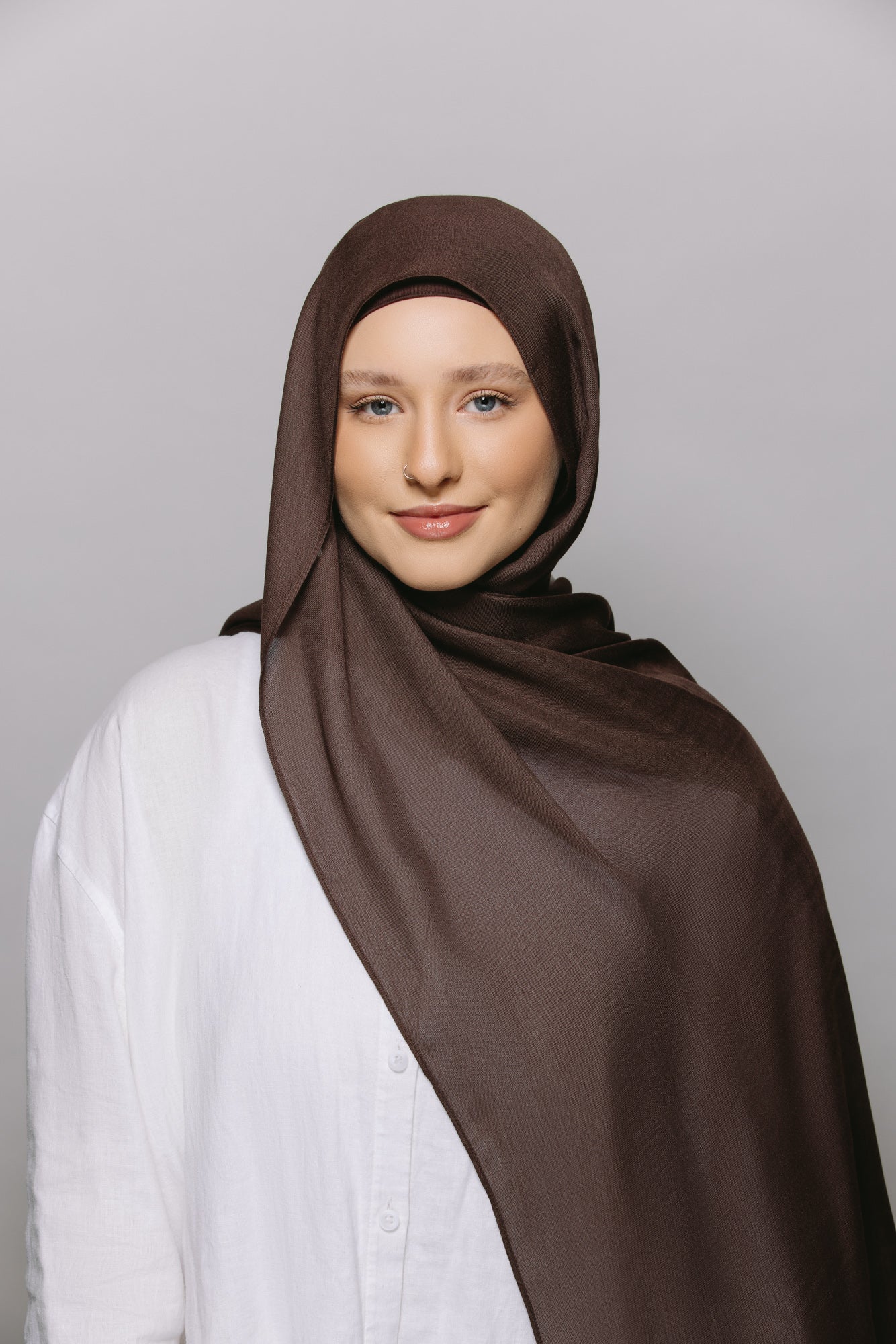 Espresso — Modal Hijab Set