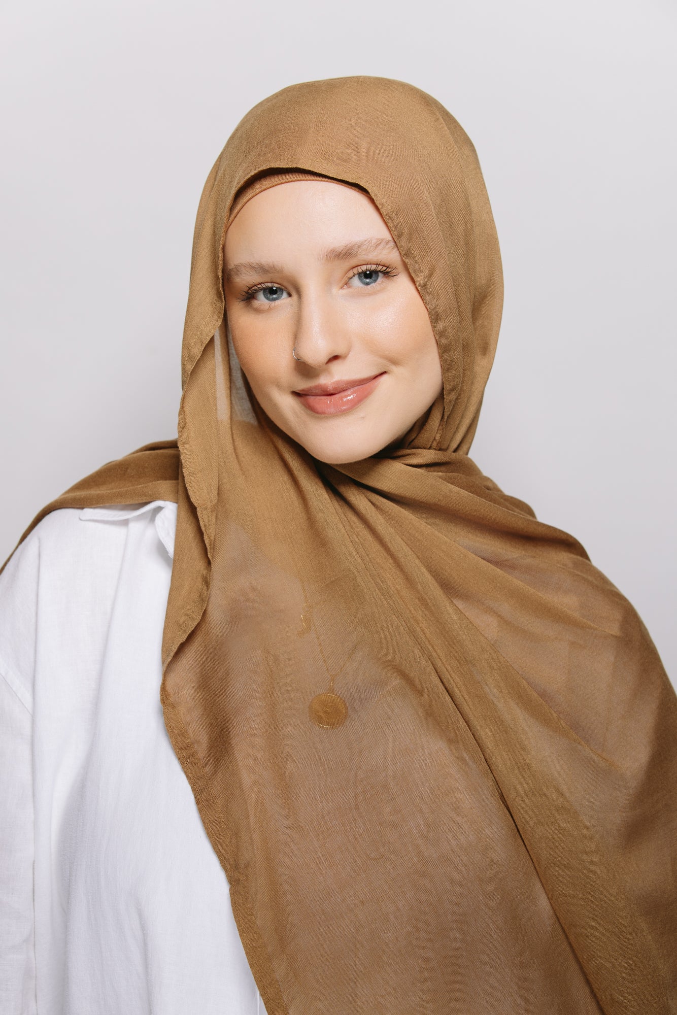 Caramel — Instant Modal Hijab with Matching Magnets