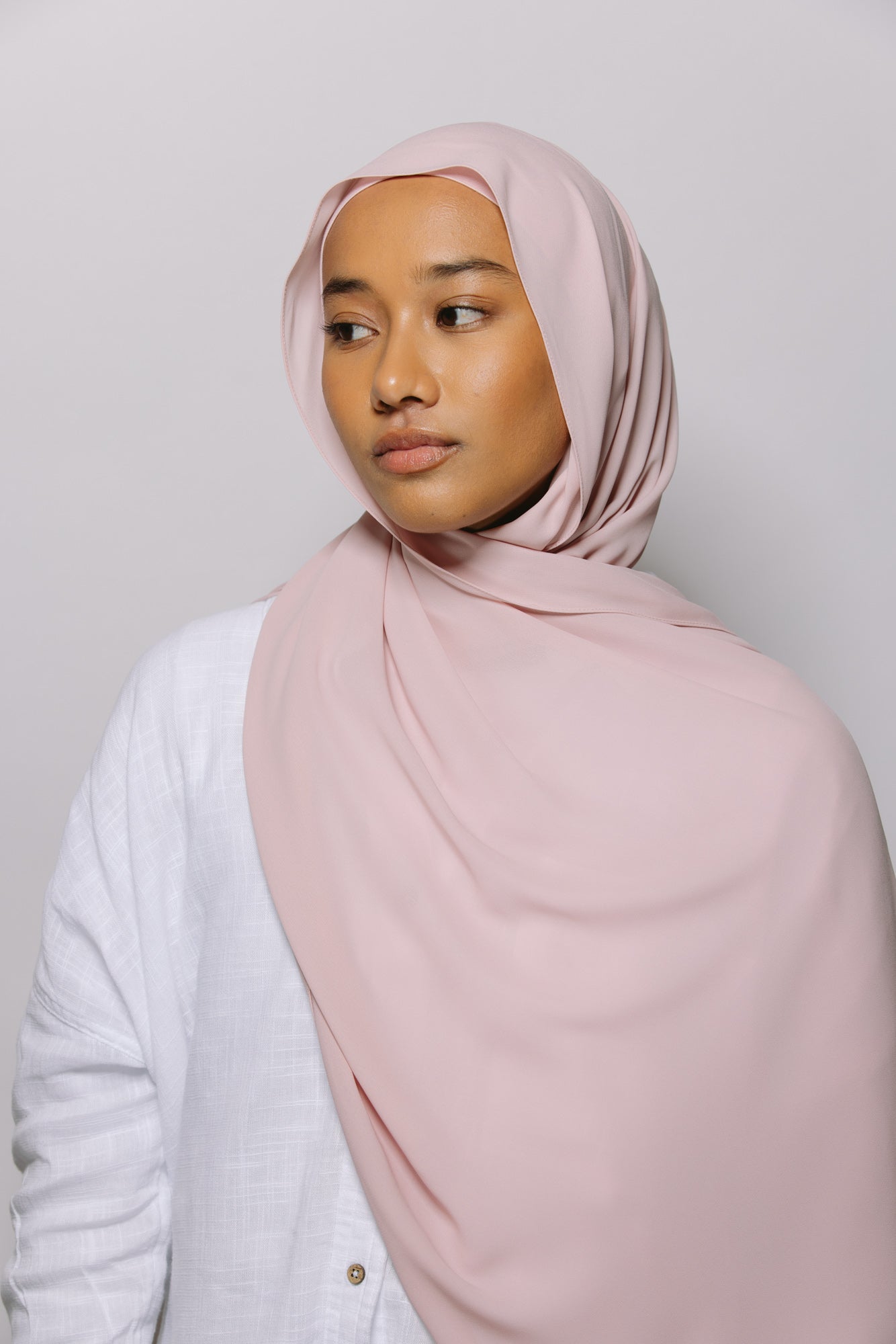 Musk — Instant Chiffon Hijab with Built-in Magnets