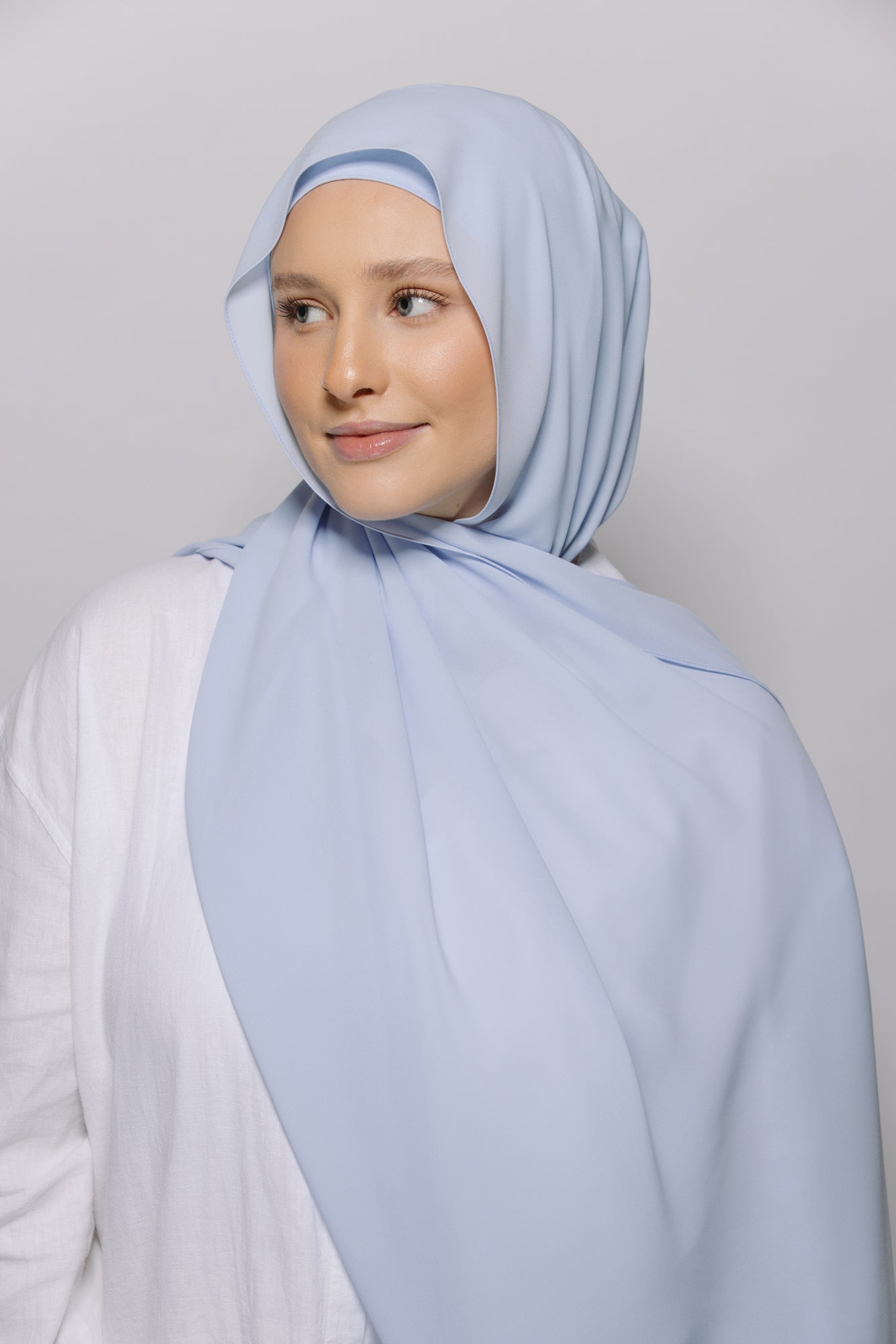 Samaa — Instant Chiffon Hijab with Built-in Magnets