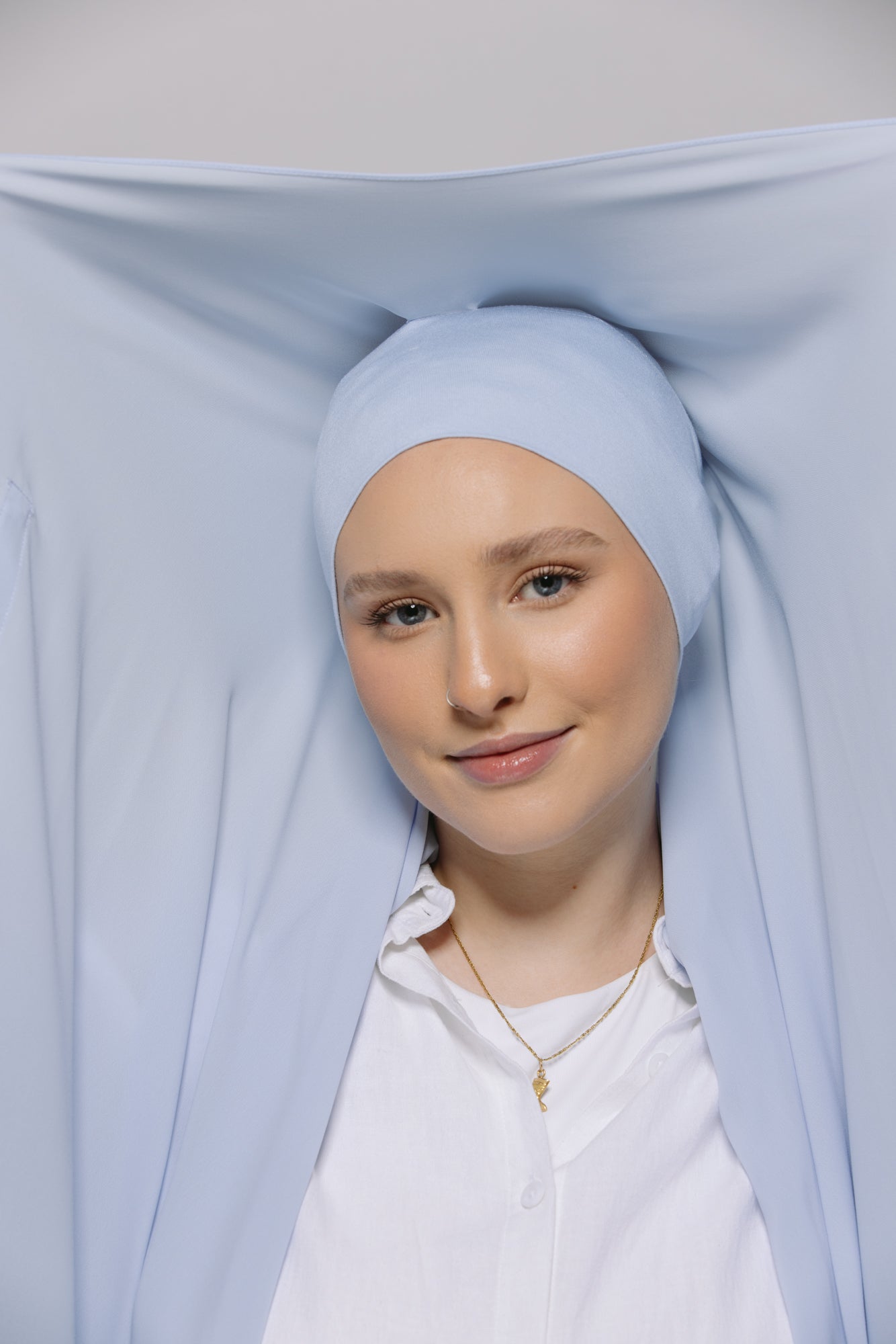 Samaa — Instant Chiffon Hijab with Built-in Magnets