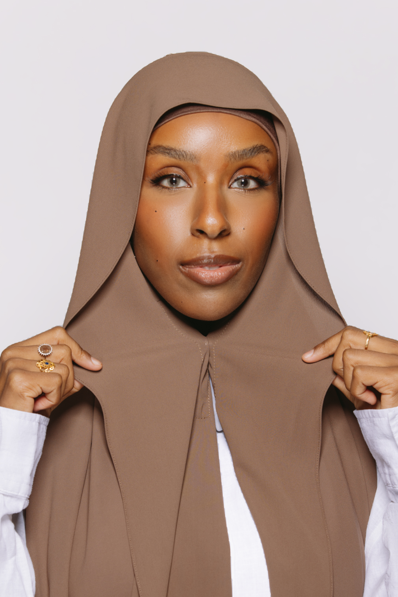 Mira — Instant Chiffon Hijab with Built-in Magnets